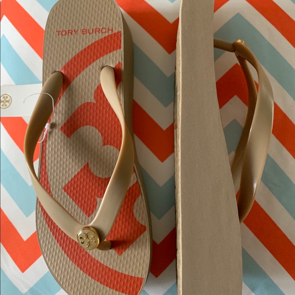 Tory Burch NEW wedge thong